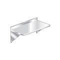 Aero Aero Manufacturing 16 Gauge Wall Mount Table 304 Stainless Steel - 4" Backsplash 48 x 24 3TWMB-2448